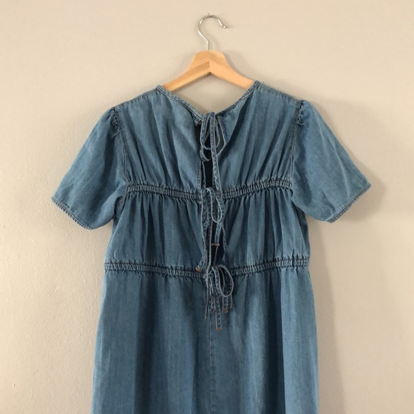 ASOS Denim Babydoll Dress - Picture 6 of 8